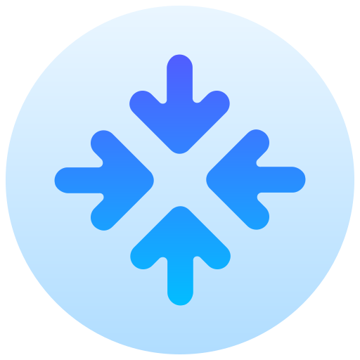 Symbol Zum Verkleinern